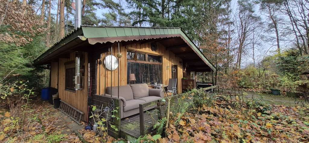 Immobilie in Hitzacker - Idyllisches Blockhaus in gefühlter Alleinlage - Bild 1