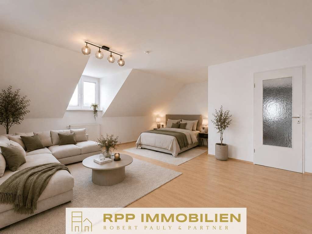 Immobilie in Eching - Provisionsfrei - Großzügiges Apartment mit Umbauoption auf 2 Zimmer und Genehmigung für einen Balkon - Bild 0