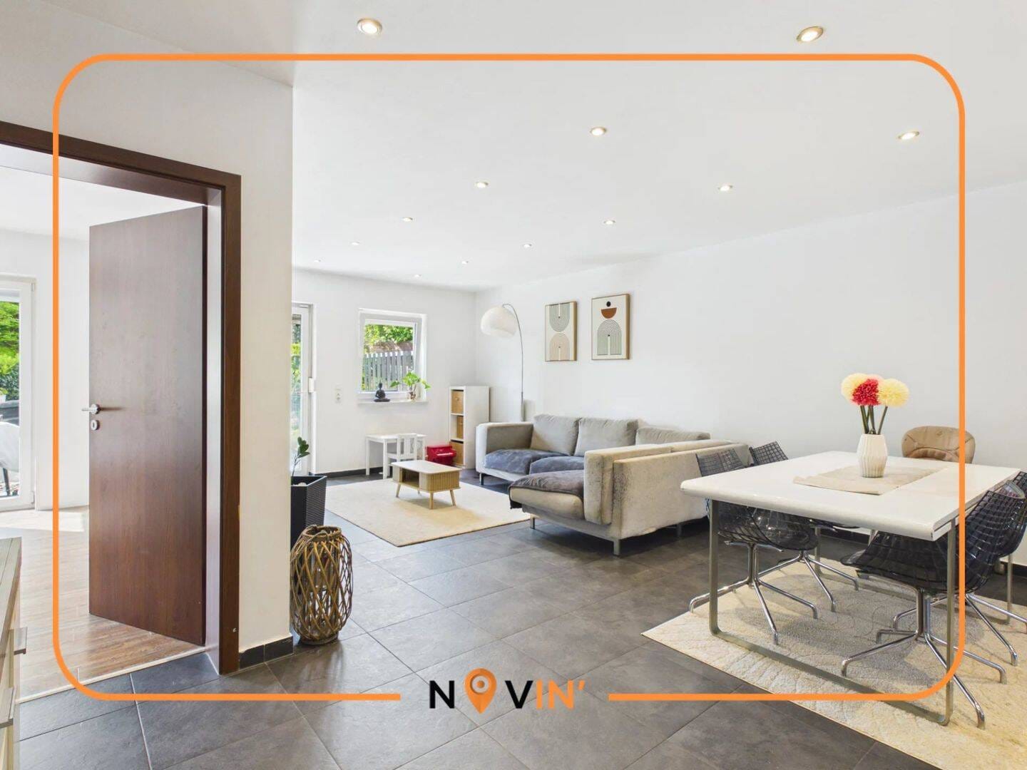 Immobilie in Echternacherbrück - Wohnung mit 2 Schlafzimmern, Terrasse, Garage und Garten zu verkaufen - Bild 4