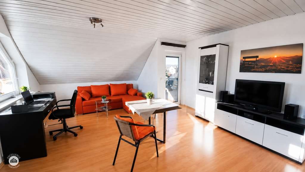 Immobilie in Sontheim an der Brenz - HERRLICHE MAISONETTE-WOHNUNG mit großem Balkon und Garage - Bild 0