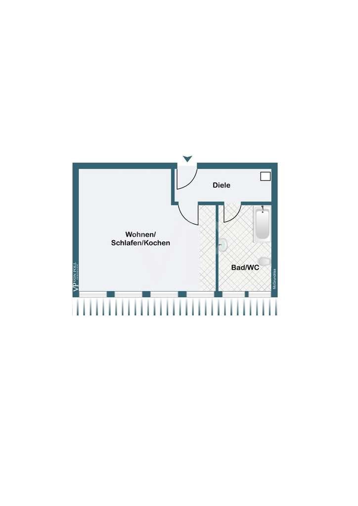 Immobilie in Koblenz - Klein, fein, mein, 1 Zimmer Wohnung in Metternich - Bild 4
