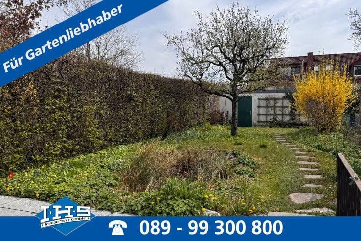 Immobilie in Aschheim - Mit idyllischem Garten! Geräumiges RMH mit 6 Zimmern, 2 Bäder in ruhiger Lage / Aschheim - Bild 0