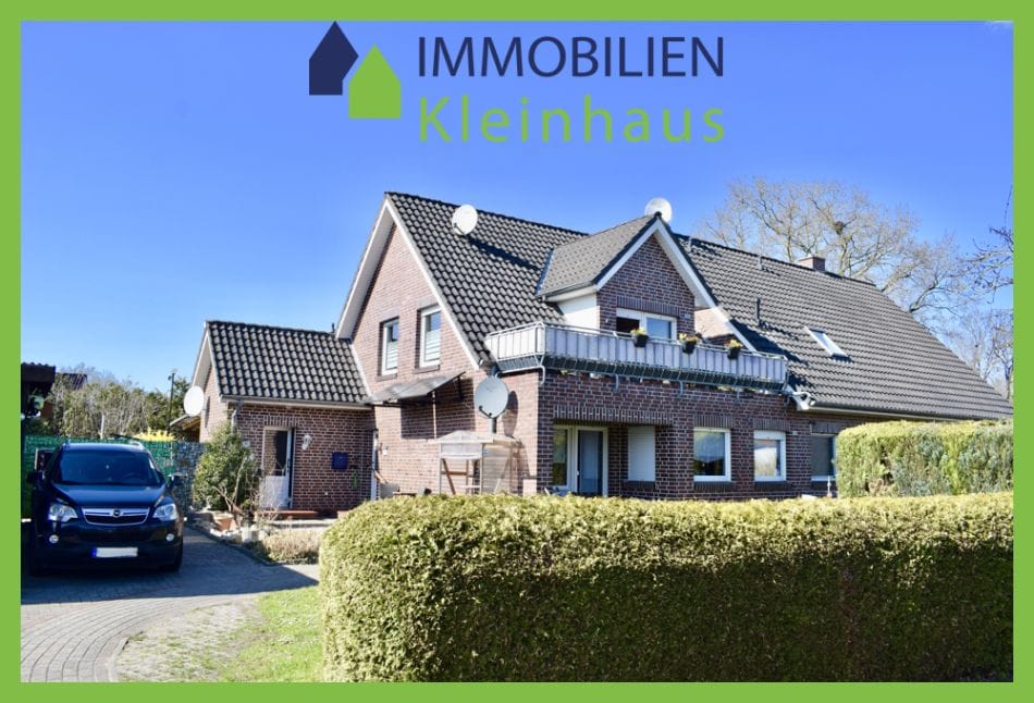 Immobilie in Rhauderfehn - Zwei Doppelhaushälften als Gesamtangebot in Rhauderfehn-Burlage zu Kaufen! - Bild 0