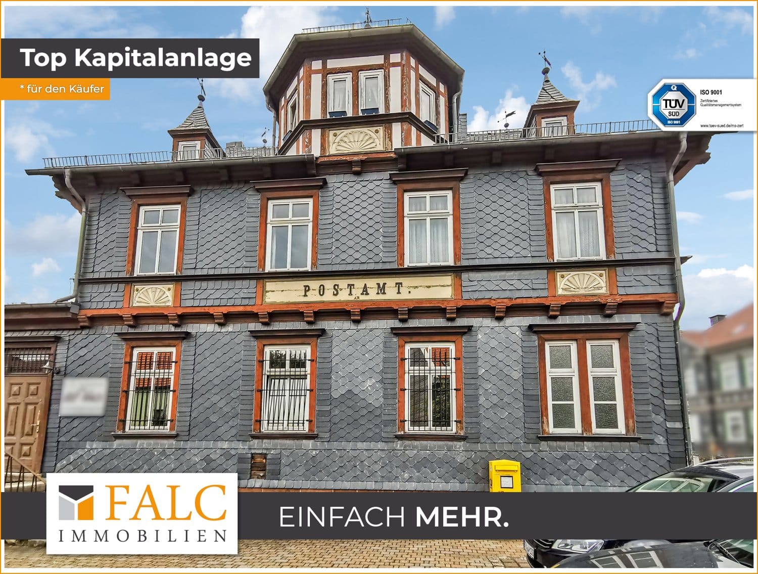 Immobilie in Tambach-Dietharz - Einmaliges Apartment- Projekt in historischem Mehrfamilienhaus im Thüringer Wald - Bild 0