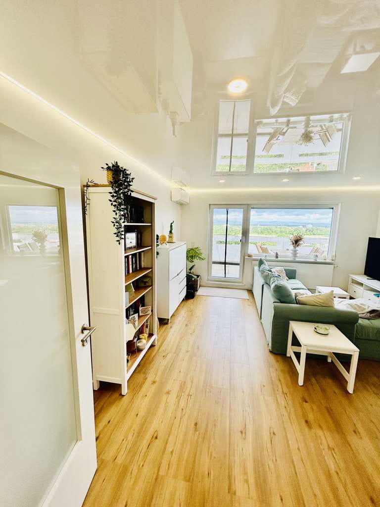 Immobilie in Neuhofen - ✨ Exklusive 2‑Zimmer‑Dachterrassenwohnung – vollständig saniert 2024 – 14. OG – Traumhafte Aussicht  - Bild 2