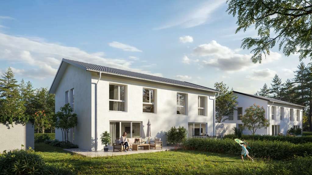 Immobilie in Schwörstadt - +++ NEUBAU - ATTRAKTIVE DOPPELHAUSHÄLFTE SCHWÖRSTADT - NEUBAUGEBIET AUGSTMATT +++ - Bild 1