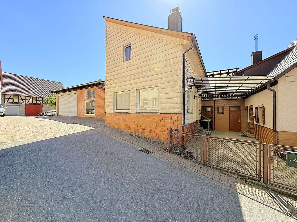 Immobilie in Hüffenhardt - Ein-/Zweifamilienhaus mit qualitativer Halle / Werkstatt als Gewerbemöglichkeit in Hüffenhardt - Bild 4