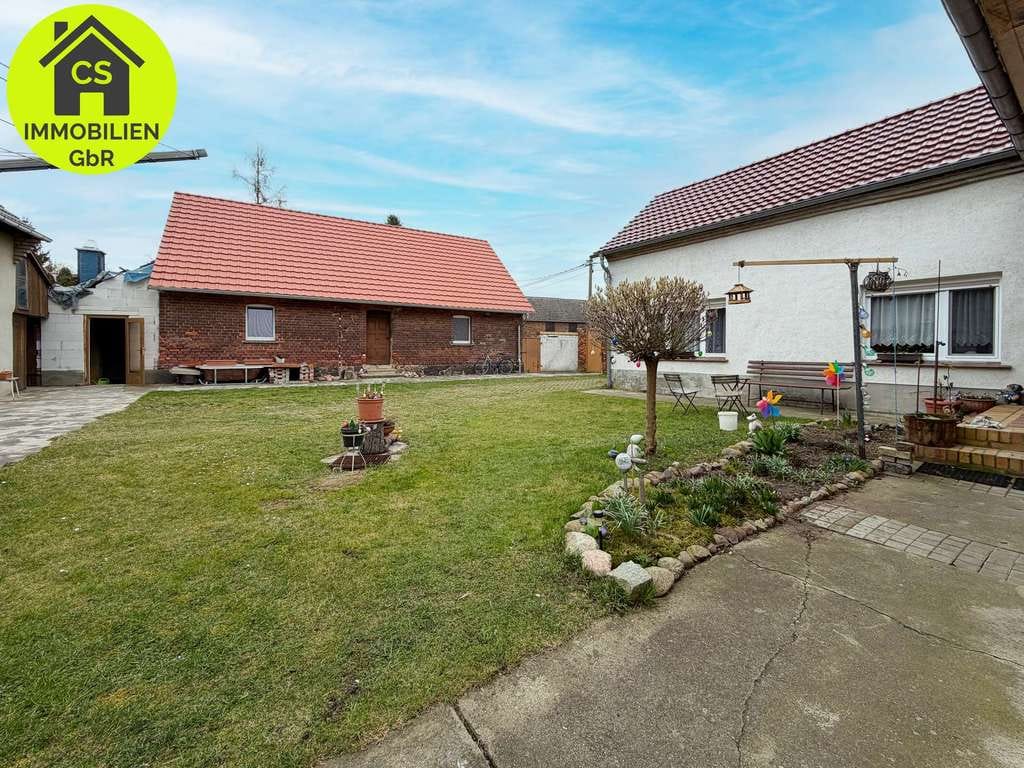 Immobilie in Fichtwald - 7410 m² großer 4 Seitenhof in 04936 Stechau, ideal für Pferdehaltung! - Bild 0
