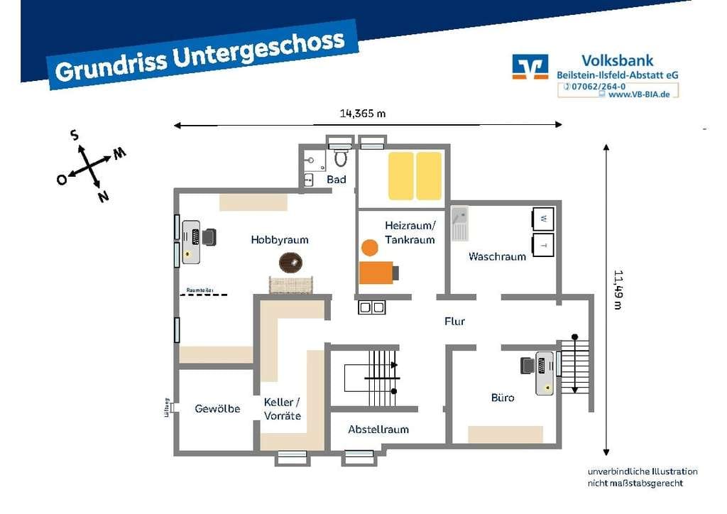 Immobilie in Abstatt - Repräsentatives Anwesen mit 2 Wohnungen und bebaubarem Bauplatz! - Bild 4