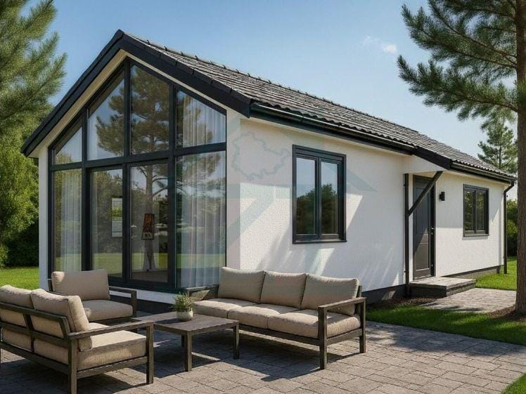 Immobilie in Trockenborn-Wolfersdorf - Mini-Villa Modulhaus mit 273 m² Grundstück in Trockenborn-Wolfersdorf - Bild 0
