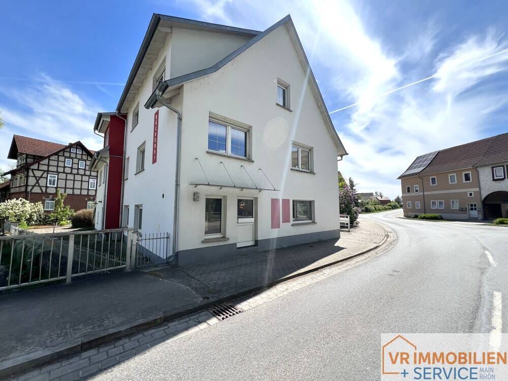 Immobilie in Römhild - Ihre Ideen brauchen Platz? - Wohn- und Geschäftshaus mit Potenzial in zentraler Lage von 98630 Römhild! - Bild 0