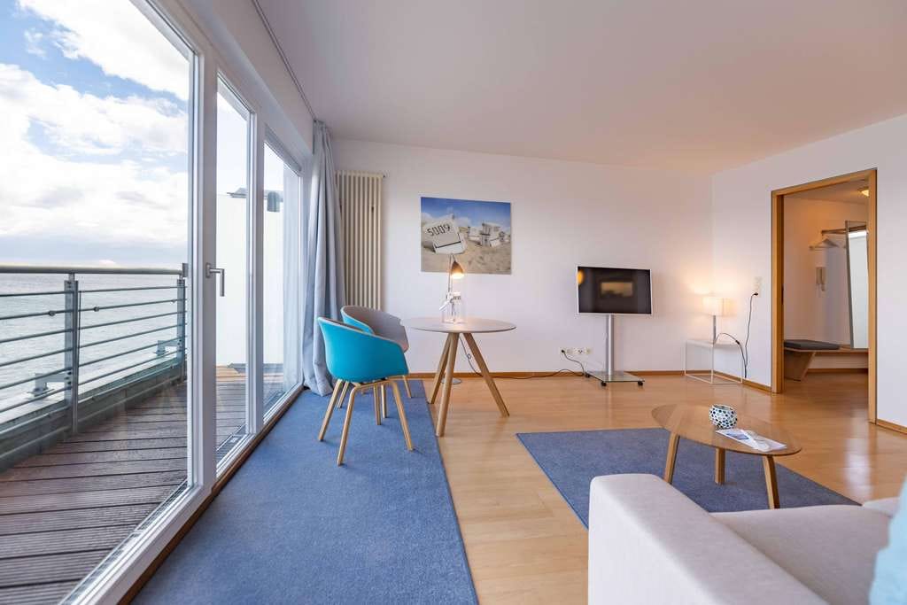 Immobilie in Helgoland - Helgoland: Einzimmerwohnung mit Meerblickbalkon im "atoll ocean resort" - Bild 5