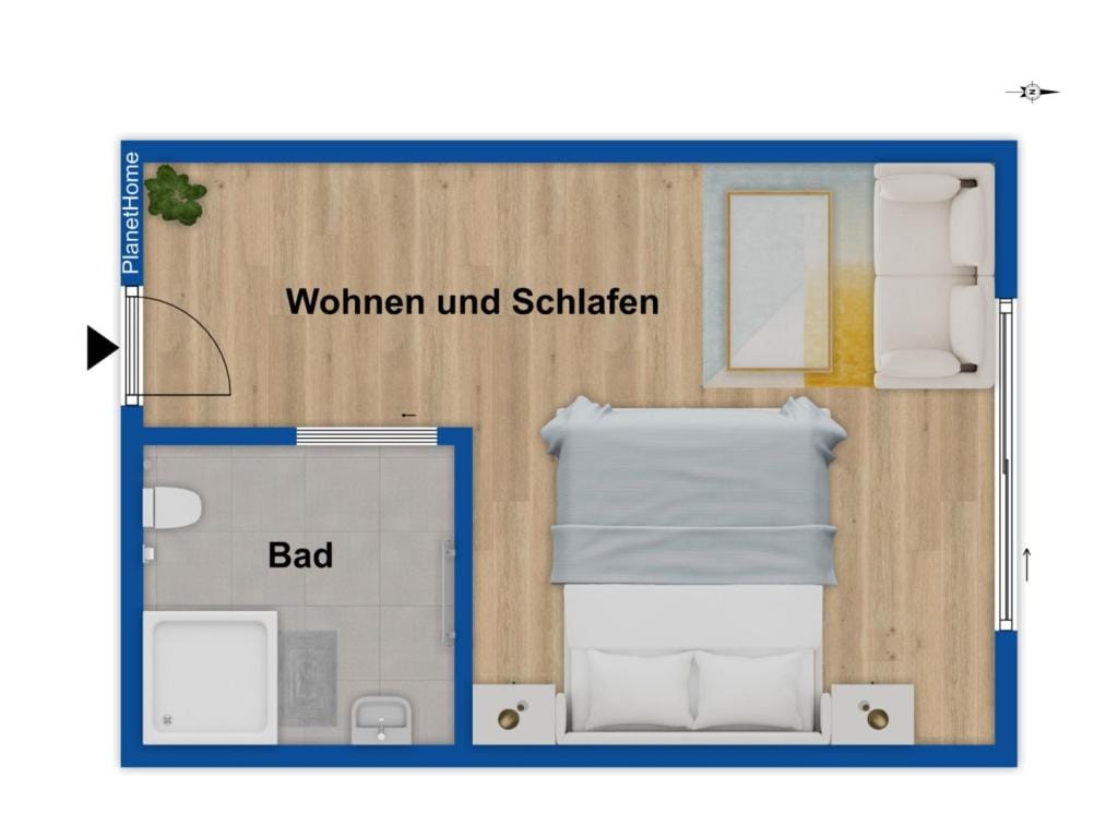 Immobilie in Grebenau - Wohnung in Grebenau - Bild 3