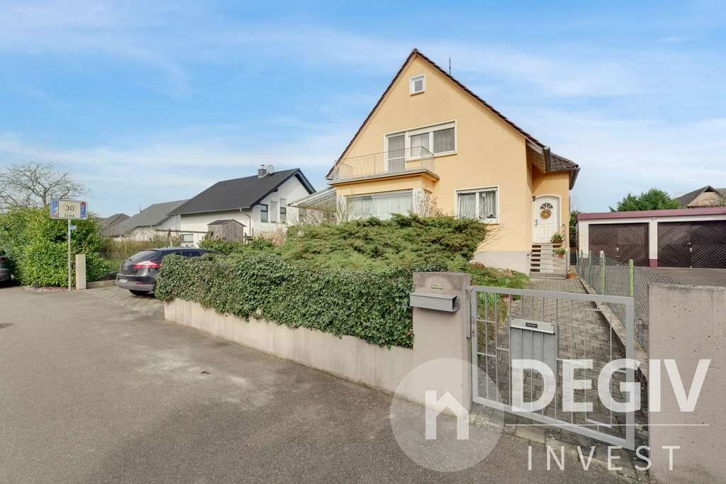 Immobilie in Schwanau - Kapitalanlage: EFH mit grossem Garten und gesichertem 12 Jahre Wohnrecht - Bild 2