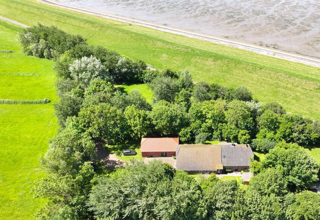 Immobilie in Butjadingen - Großes Anwesen mit Potenzial - in idyllischer Alleinlage unmittelbar am Deich! - Bild 3