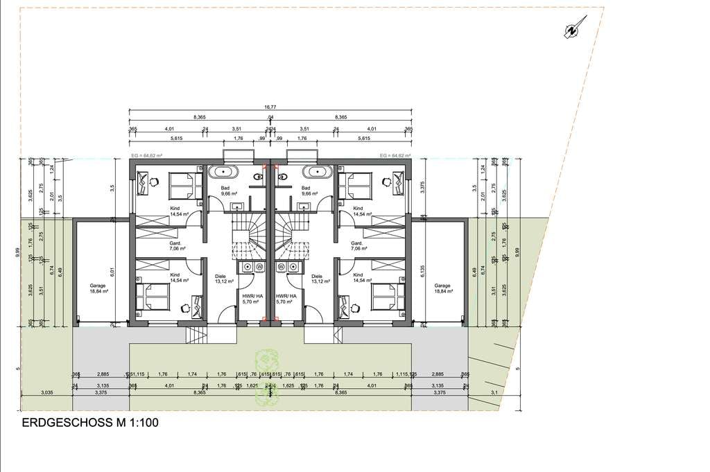 Immobilie in Zornheim - Luxus Doppelhaushälfte in Bestlage von Zornheim! Schlüsselfertig incl. Garage! Provisionsfrei! - Bild 2
