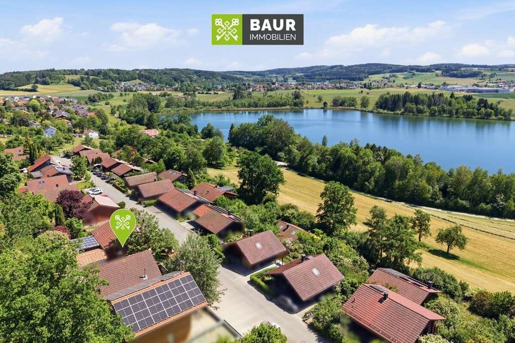 Immobilie in Illmensee - 360° | Sofort frei! Wohnen am Ruschweiler See – Haus mit Garten, Seeblick und nur ca. 200 m zum See - Bild 2