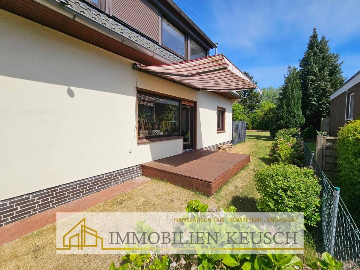Immobilie in Thedinghausen - Preis reduziert! Viel Platz im 2Fam.-Haus in ruhiger Lage mit großem Traumgrundstück und 3 Terrassen - Bild 2
