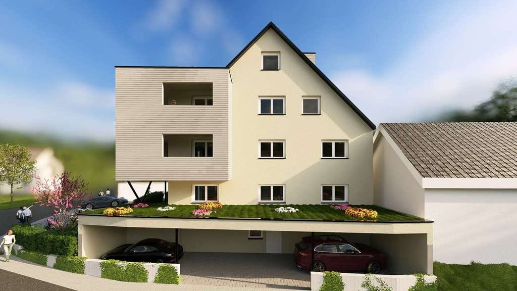 Immobilie in Maselheim - Über den Dächern! Provisionsfreie Neubau-Wohnung mit 4,5 Zimmern in zentraler Lage - Bild 0