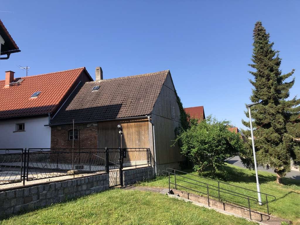 Immobilie in Großschwabhausen - Großschwabhausen : Ländliche Idylle vor den Toren Jenas - Bauernhaus mit Garten, Nebengelaß + Garage - Bild 4