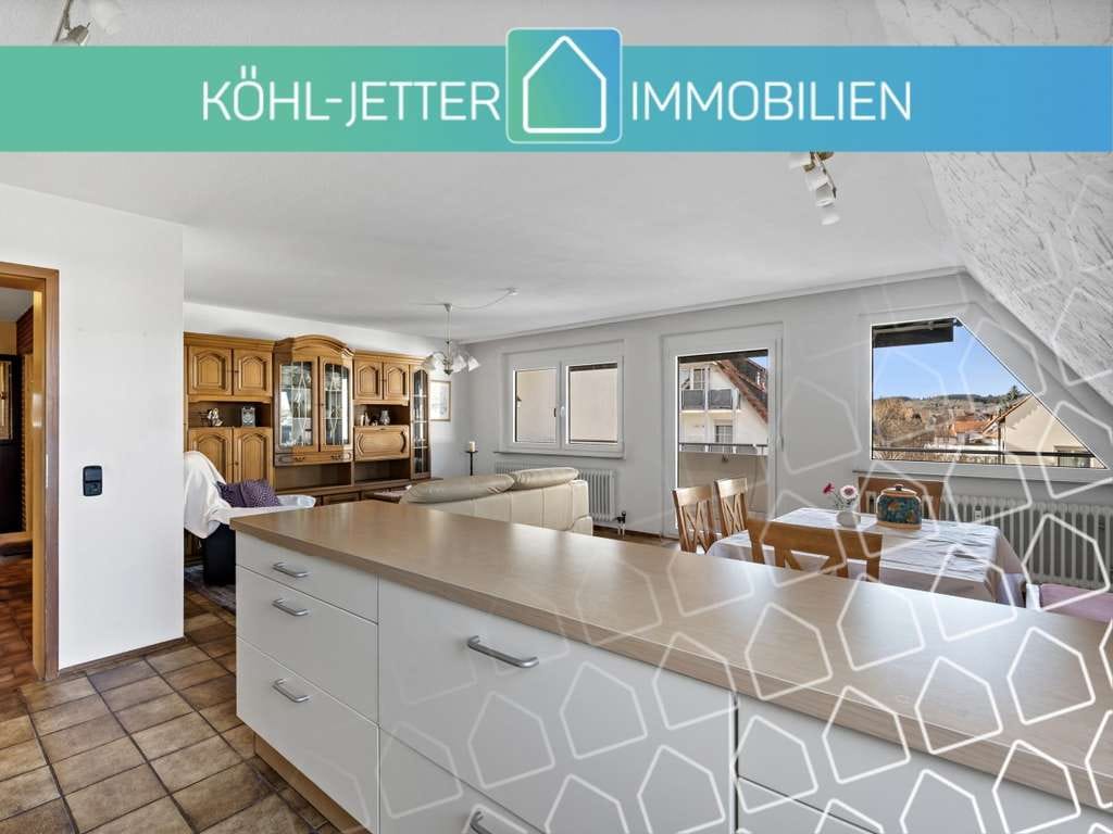 Immobilie in Geislingen - Helle, großzügige 3,5 Zi.-Whg. mit sonnigem Balkon in zentraler Lage von Geislingen! - Bild 0