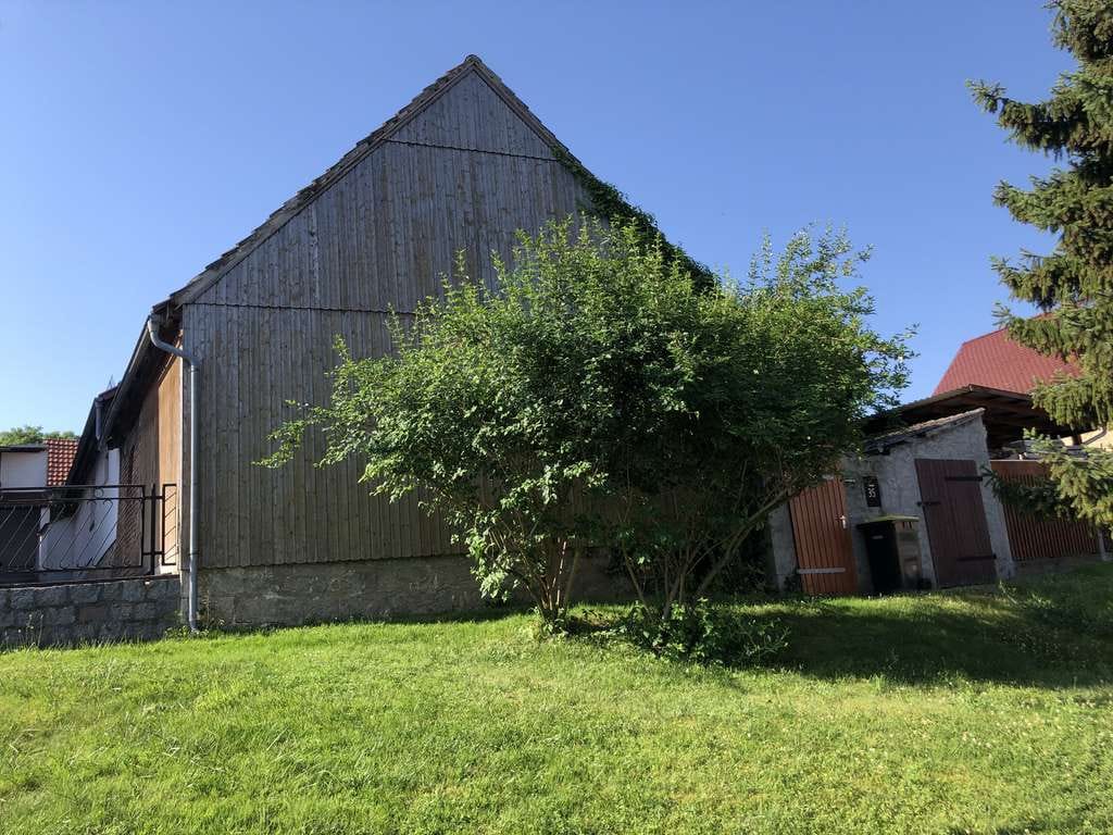 Immobilie in Großschwabhausen - Großschwabhausen : Ländliche Idylle vor den Toren Jenas - Bauernhaus mit Garten, Nebengelaß + Garage - Bild 2