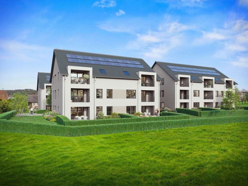 Immobilie in Achstetten - Lichtdurchflutet! Barrierefreie Neubauwohnung mit moderner Loggia und Süd-West-Ausrichtung - Bild 0