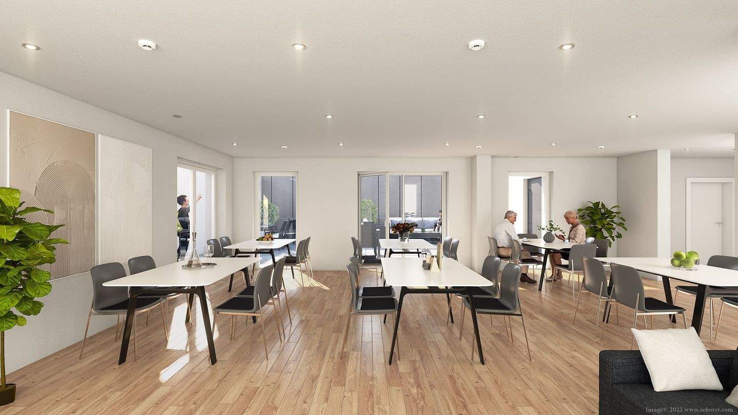 Immobilie in Obermeitingen - Moderne 3-Zimmer-Wohnung mit Terrasse in Obermeitingen, Betreutes Wohnen - Bild 2