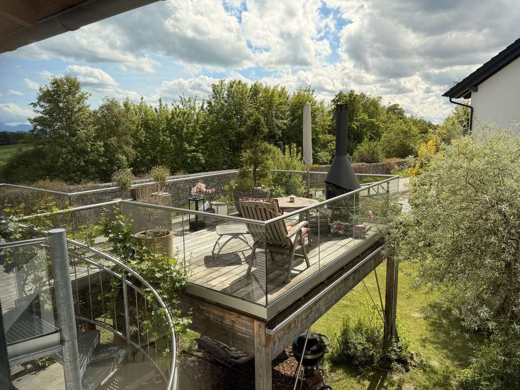 Immobilie in Glonn - Architektenhaus mit Alpenblick - Ihr Familienrefugium der besonderen Art - Bild 1