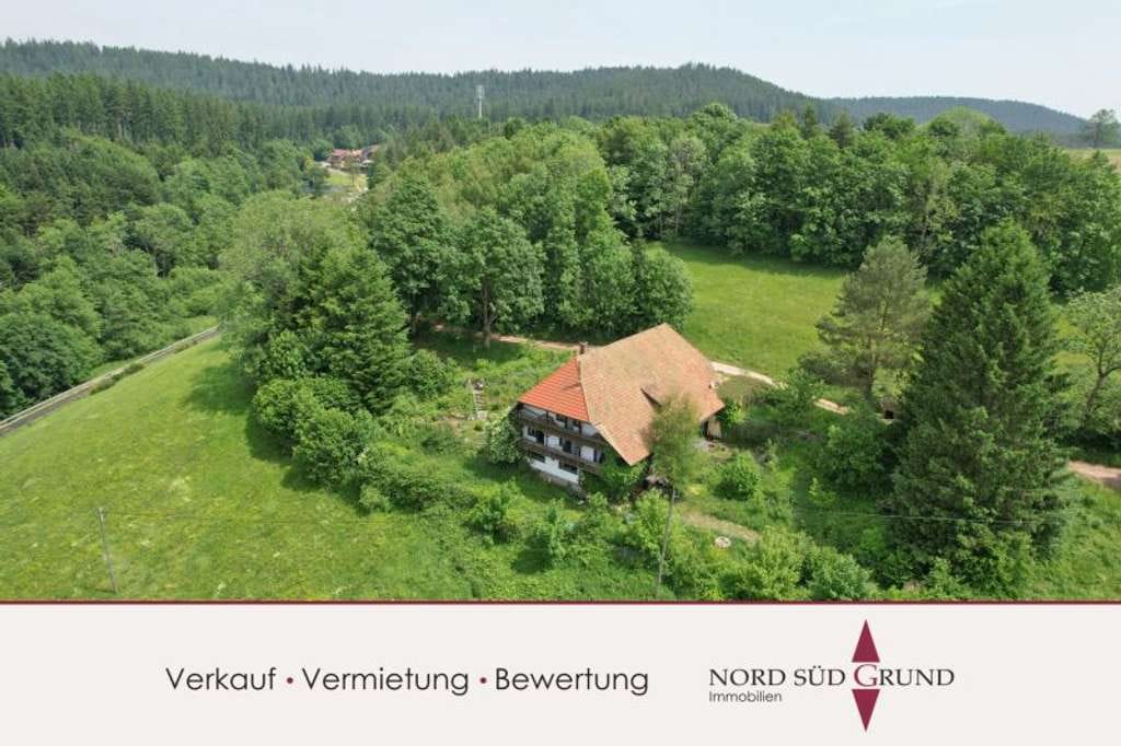 Immobilie in Hornberg - Fohrenbühl. Unabhängig und selbstbestimmt leben! Ideal als Retreat, Pferdehof oder Ferienhaus. - Bild 0