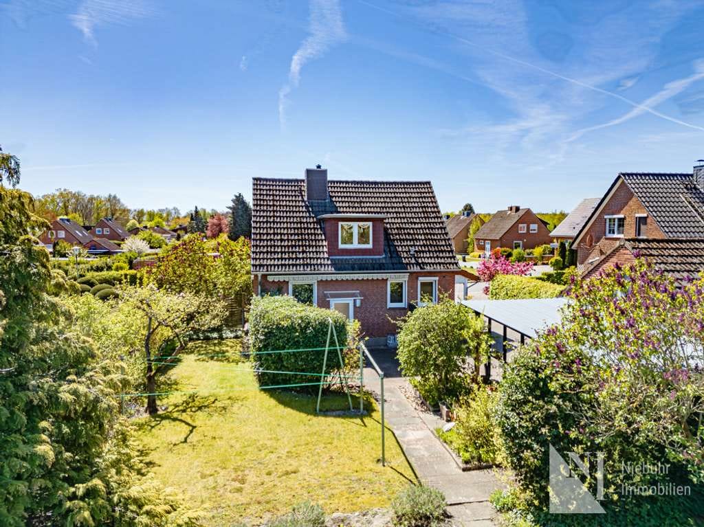 Immobilie in Vögelsen - Rohdiamant mit Potenzial: Einfamilienhaus in Anliegerstraße - Bild 1