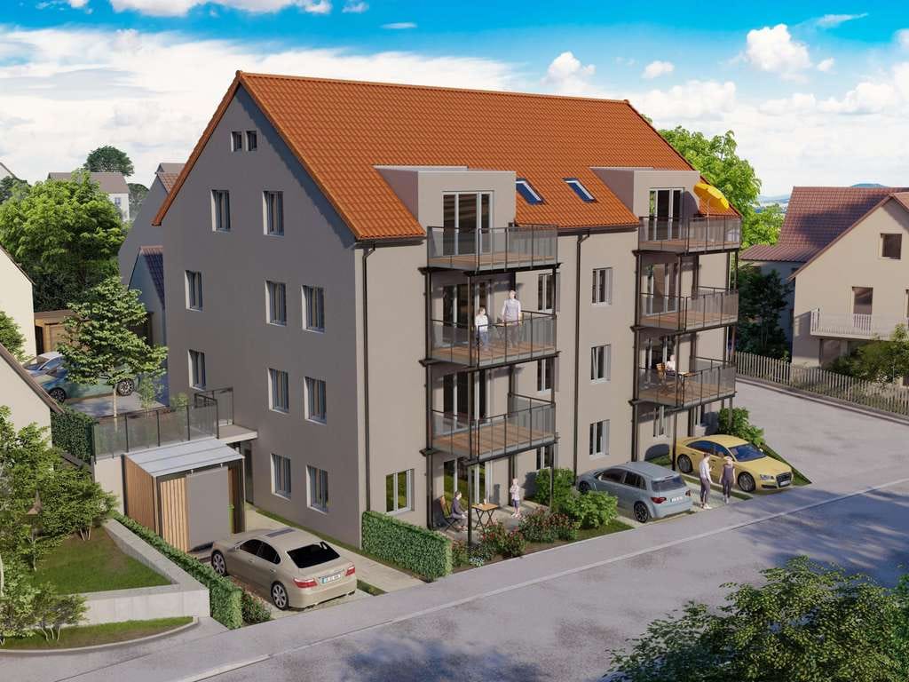 Immobilie in Westheim - Ihr neues Zuhause: Moderne 3-Zimmer Erdgeschosswohnung mit Balkon - Bild 0