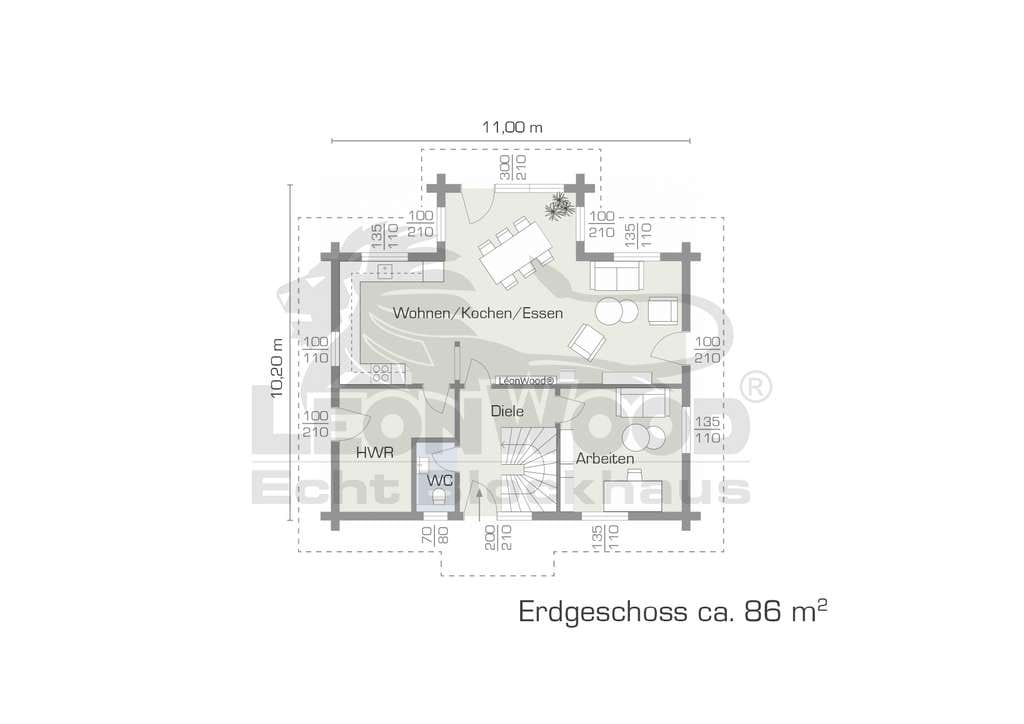 Immobilie in Driedorf - Neubau-Haus in Driedorf: Vier Zimmer auf zwei Etagen - Bild 2
