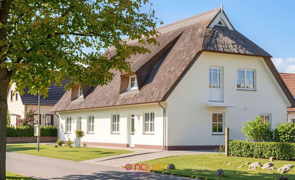 Immobilie in Garz - Meer, Sonne, mehr Rendite: Reetdach-Doppelhaus, Sonneninsel Usedom 2x81 m² + Ausbaupotenzial im Dach - Bild 2