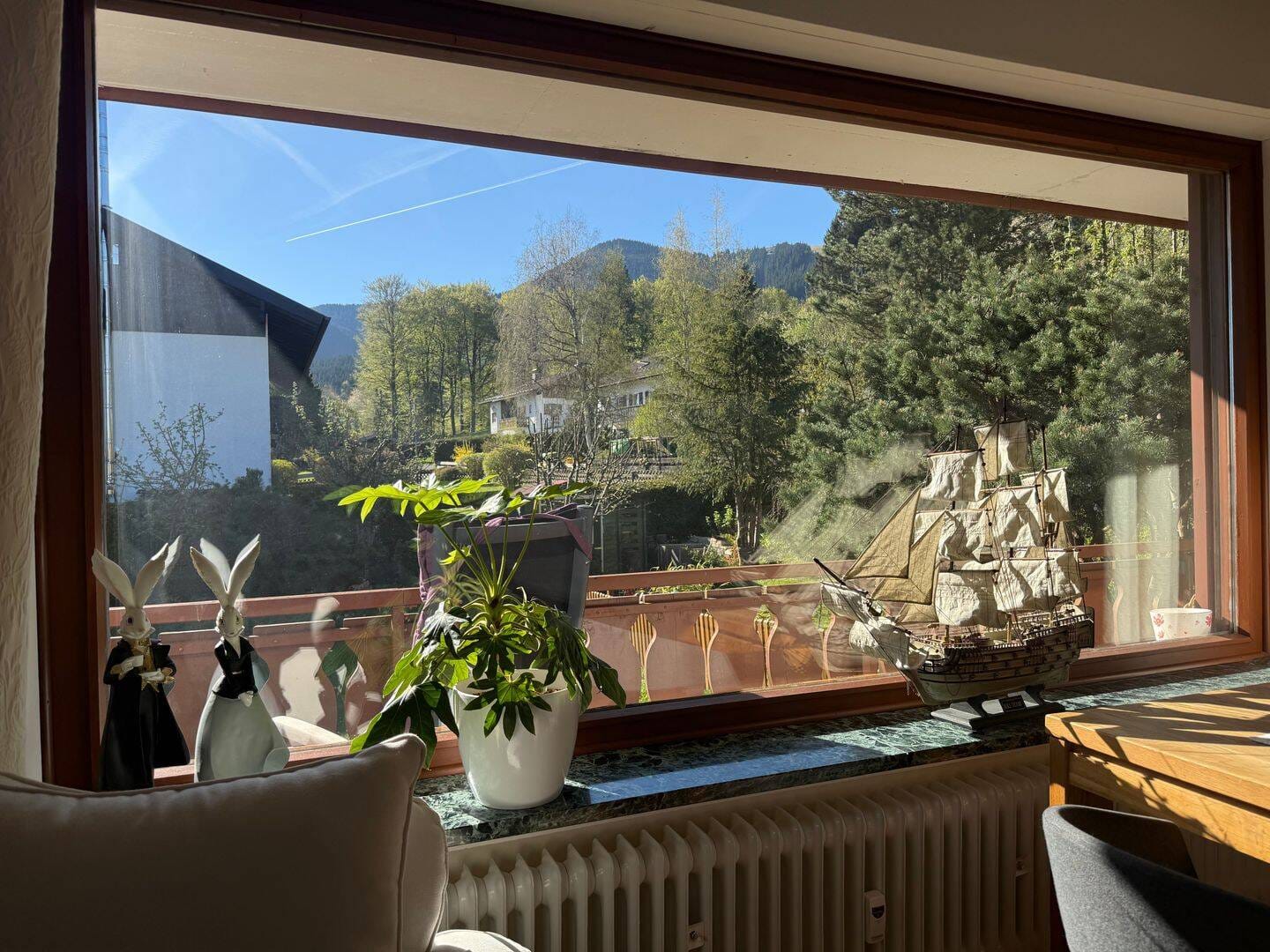 Immobilie in Murnau am Staffelsee - Bad Kohlgrub: Stilvolle und ruhig gelegene 3-4-Zimmer-Gartenwohnung im oberen Kurgebiet - Bild 2