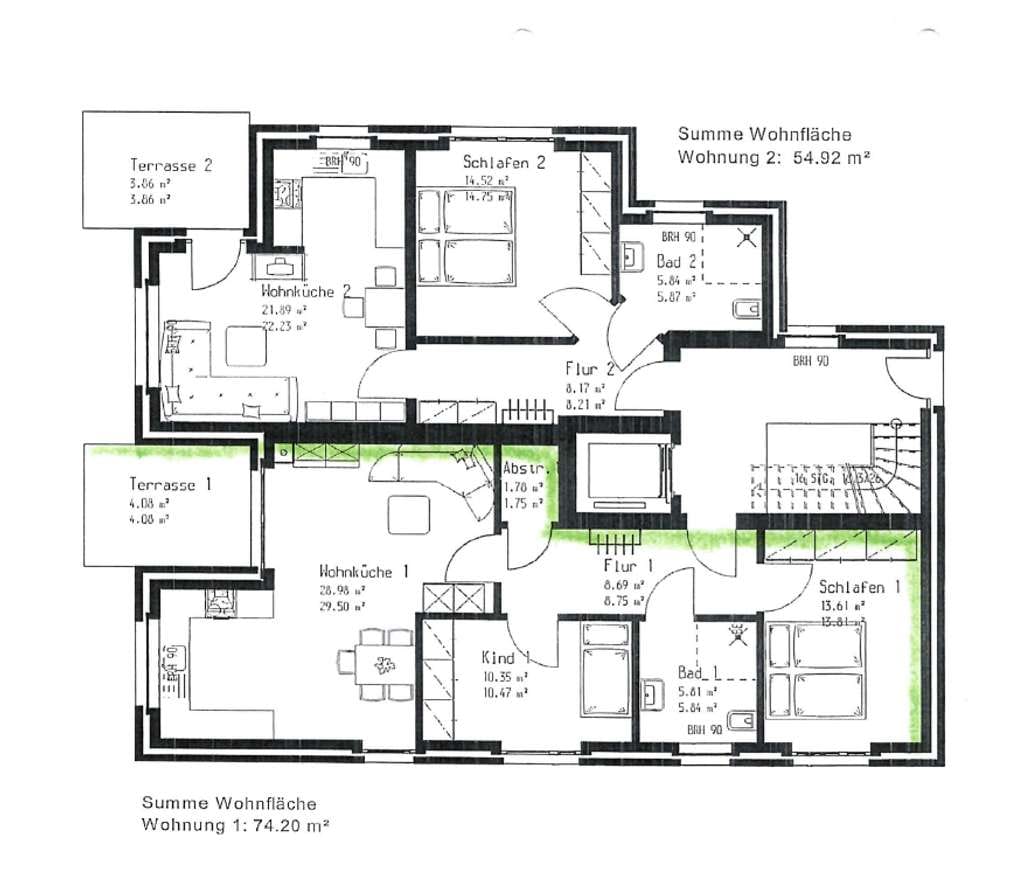 Immobilie in Langenberg - Seniorengerechte 3-Zimmer-Wohnung in Sackgassenlage! - Bild 2