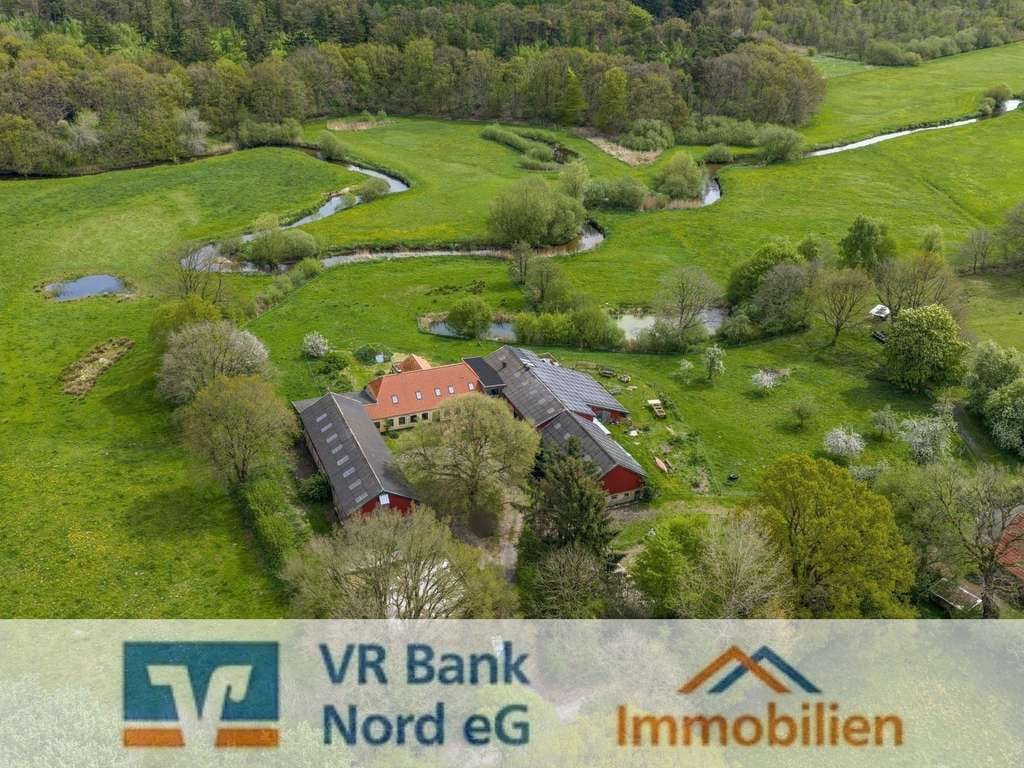 Immobilie in Eggebek - Traumlage an der Treene: Hofensemble mit Seltenheitswert - Bild 0