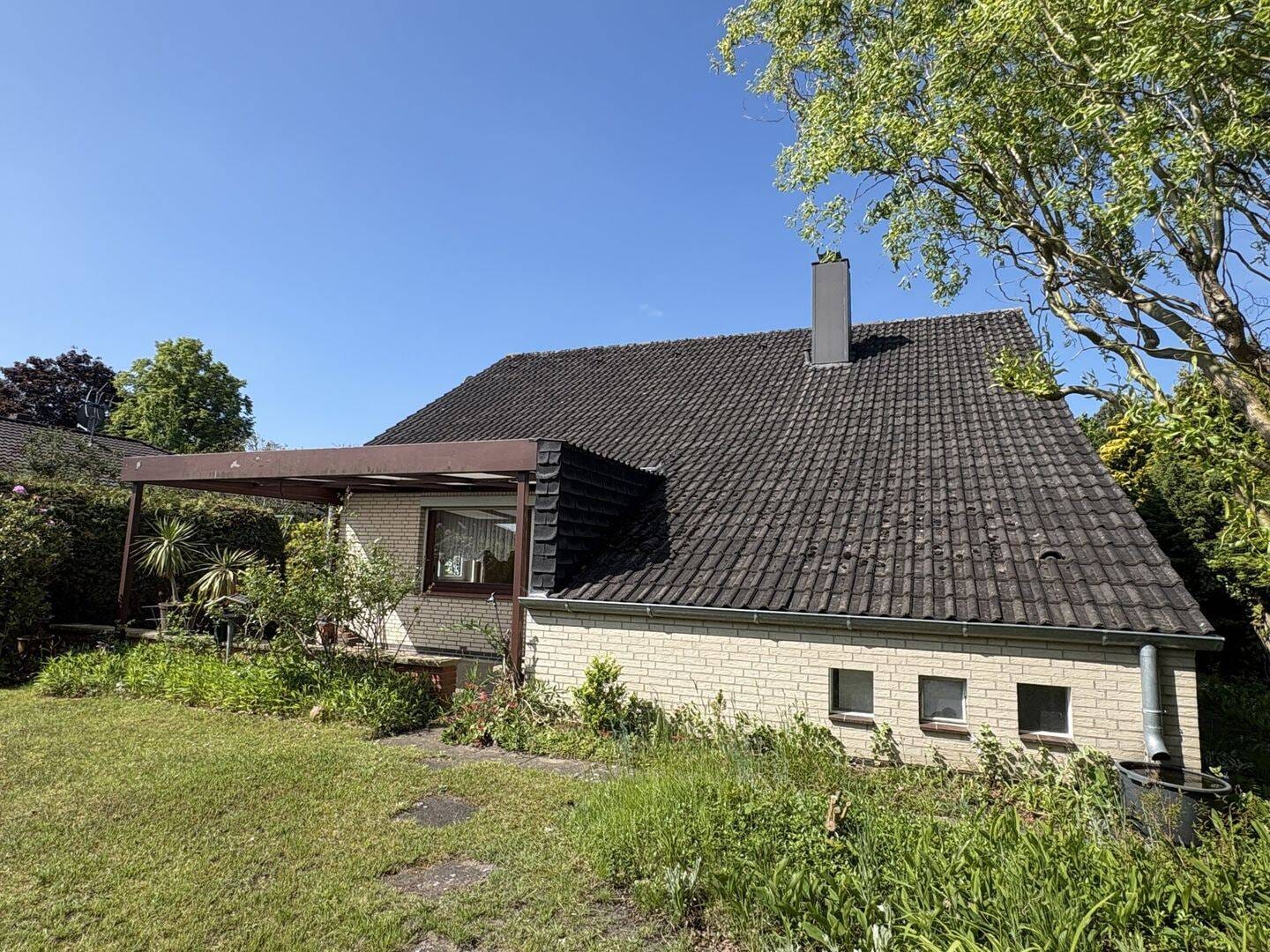 Immobilie in Schwarme - Toll für Paare oder kleine Familien: Einfacher, ebenerdiger Bungalow mit naturnahem Garten - Bild 4