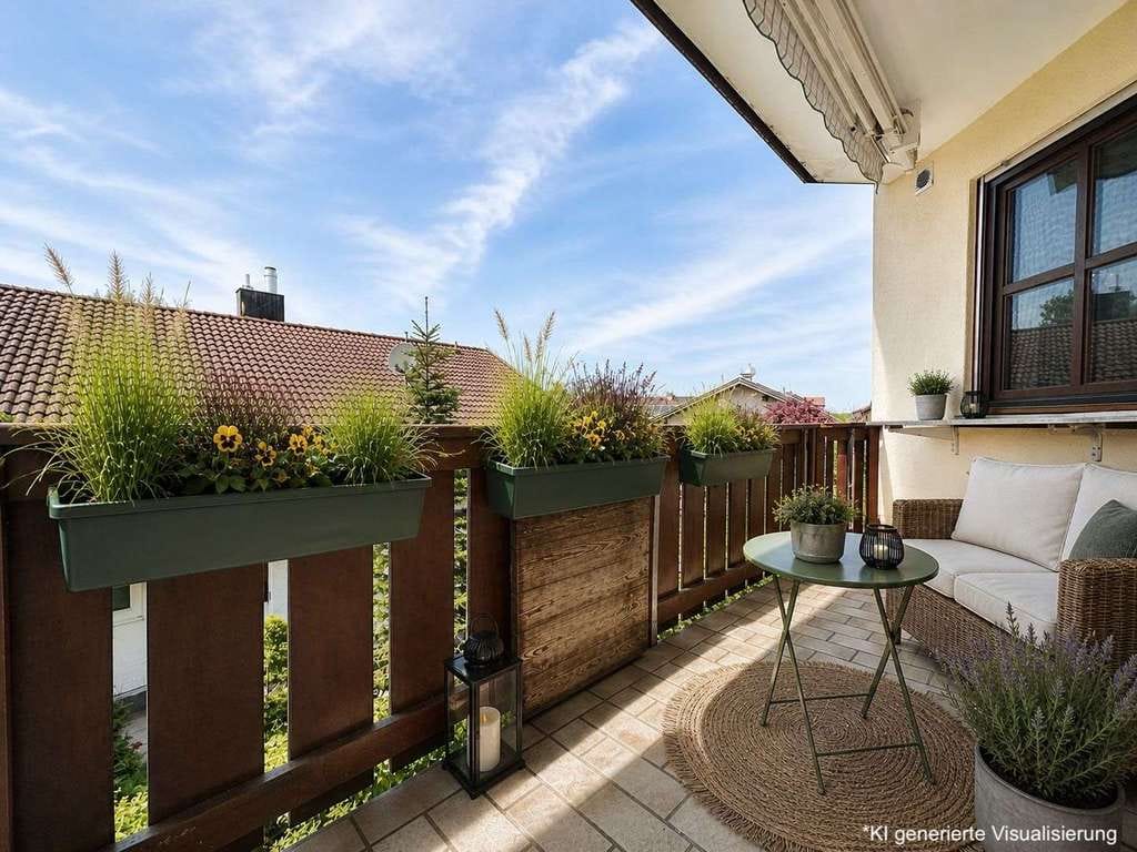 Immobilie in Pfaffing - 🌻 Sonnig | 3 Zimmer | Balkon - Bild 0