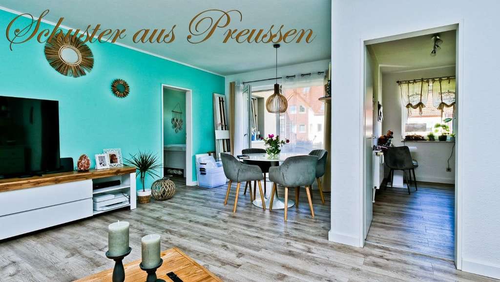 Immobilie in Joachimsthal - Schuster aus Preussen - freie 4 Zimmerwohnung mit Wannenbad, Einbauküche, Stellplatz - Bild 4