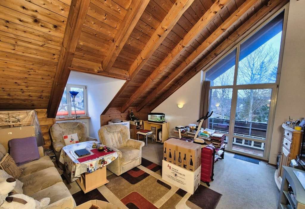 Immobilie in Geretsried - Pfiffige 2-Zimmer-Dachgeschosswohnung mit großem Balkon - Bild 4
