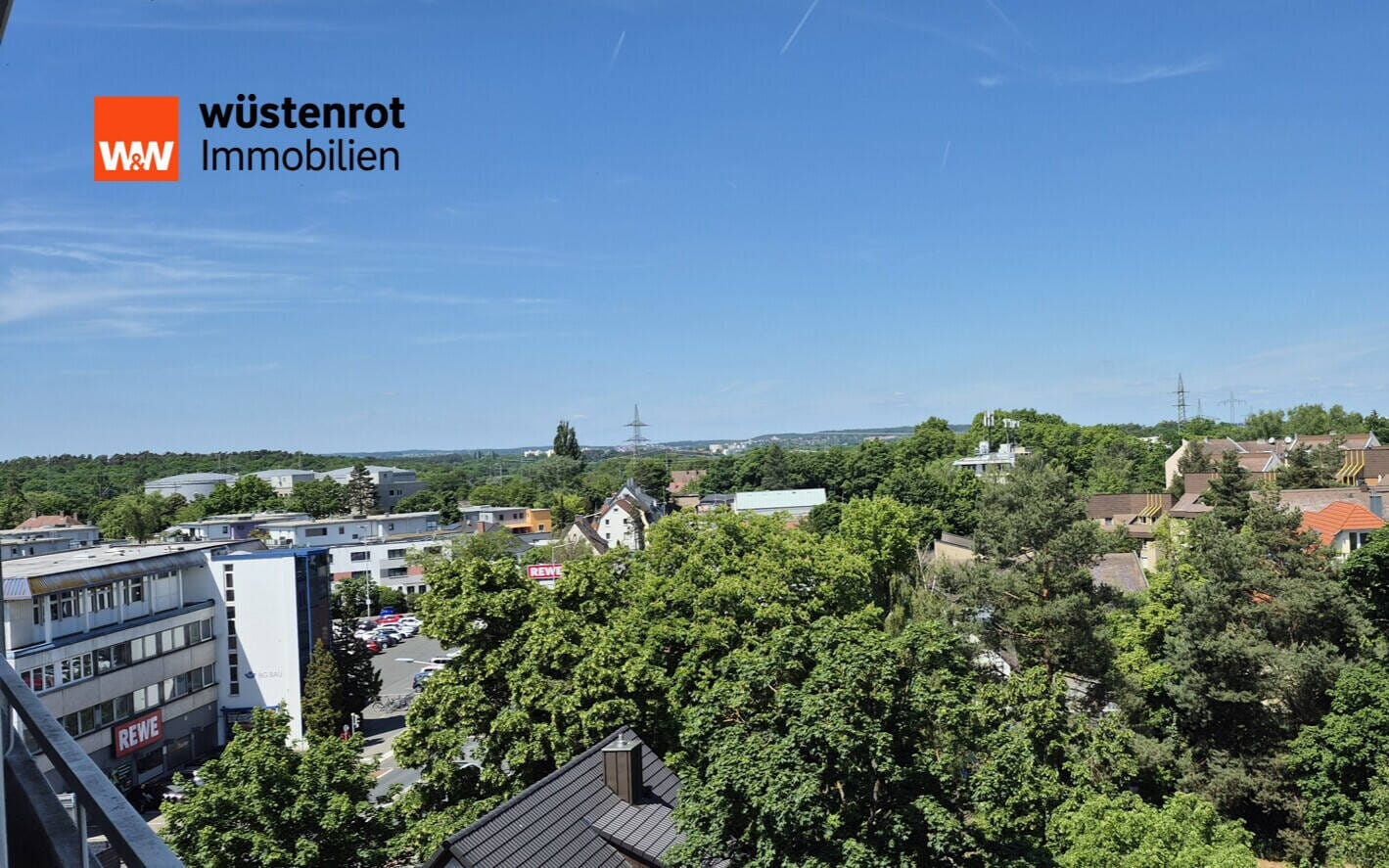 Immobilie in Nürnberg - Charmante 1- Zimmer- Wohnung mit Weitblick ! - Bild 1