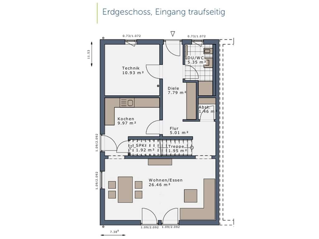 Immobilie in Ballrechten-Dottingen - Innovative Bautechnik - Zukunftssicher wohnen in Ballrecht-Dottingen. - Bild 1