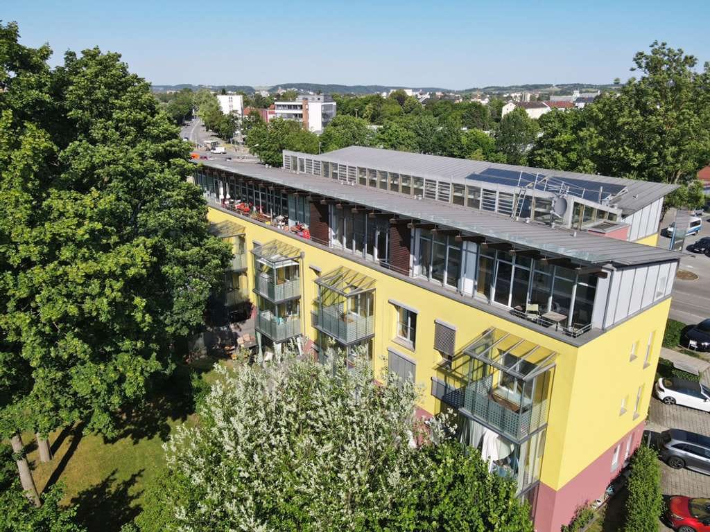 Immobilie in Ergolding - 3-Zimmer-Wohnung mit Balkon – barrierefrei an der Flutmulde - Bild 1