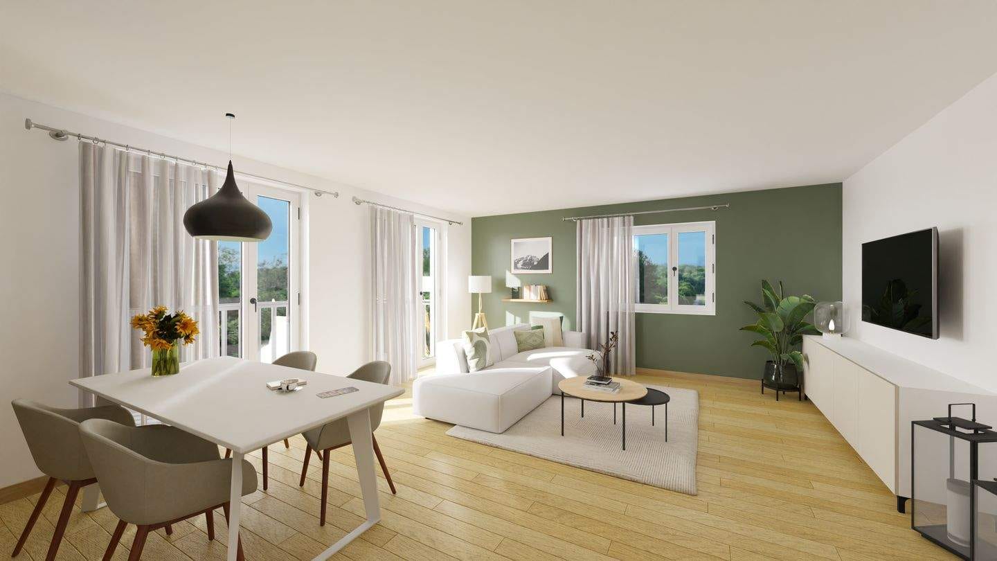 Immobilie in Bernhardswald - 3-Zimmer-Neubauwohnung in Bernhardswald - Bild 1