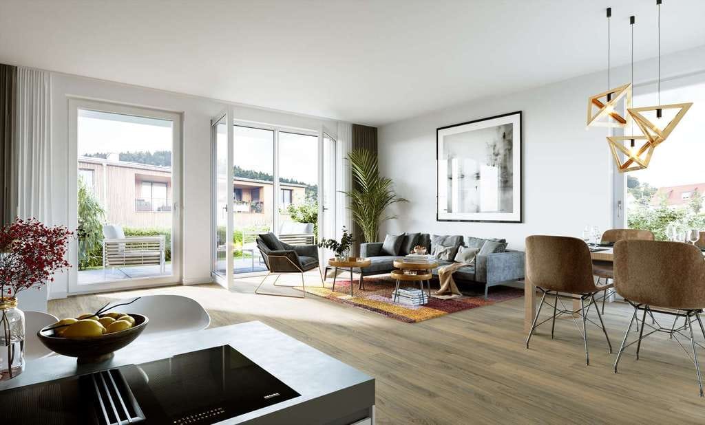 Immobilie in Oberried - WE 02    |    Gartenwohnung - ALLEIN - ZU ZWEIT - ODER - ZU DRITT - DIE WOHNUNG MUSS MIT - Bild 3