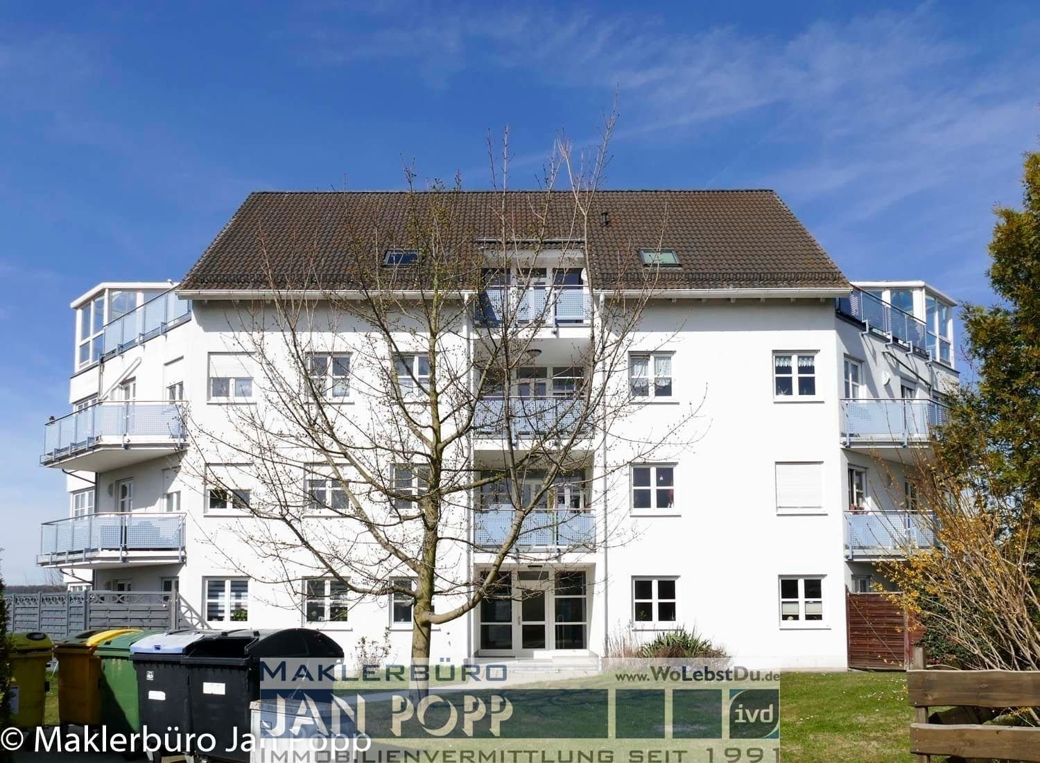 Immobilie in Mohlsdorf-Teichwolframsdorf - Vermietete 3-Zimmerwohnung mit 2 Balkonen und Garage! - Bild 4