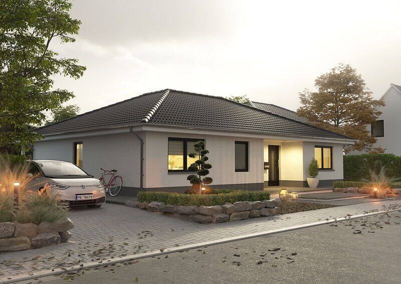 Immobilie in Eckersdorf - BUNGALOW / MASSIVHAUS/ GESUNDES RAUMKLIMA/ FESTPREIS/ REGIONAL GEBAUT - Bild 4