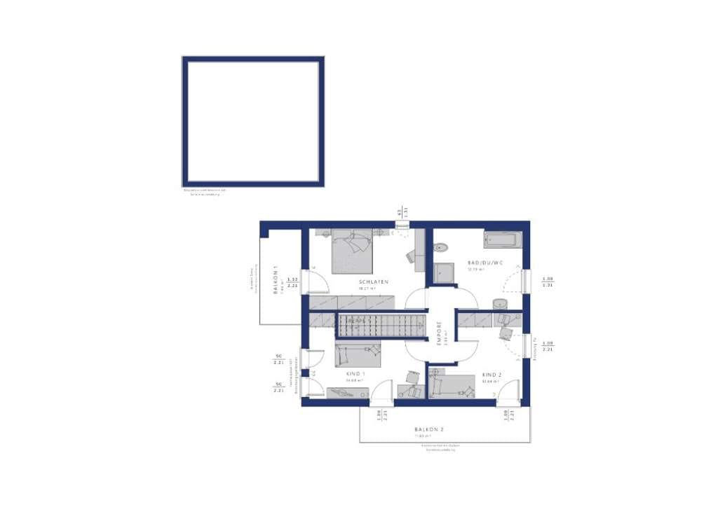 Immobilie in Stadecken-Elsheim - Ein HINKUCKER!! Exklusiver Neubau mit vielen modernen Akzenten inkl. Baugrundstück und Bien Zenker B - Bild 2