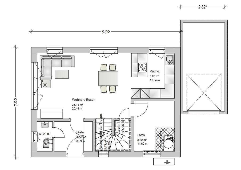 Immobilie in Großheirath - Bezahlbares Einfamilienhaus  DEURA-HerbstSpecial! - Bild 3
